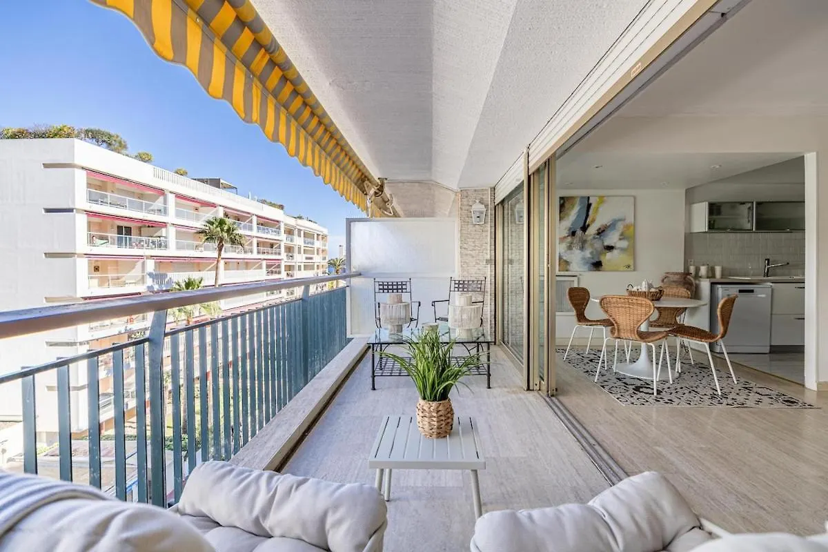 Palm Beach, Sea View Apartment, 100M From Beaches Cannes 0*,