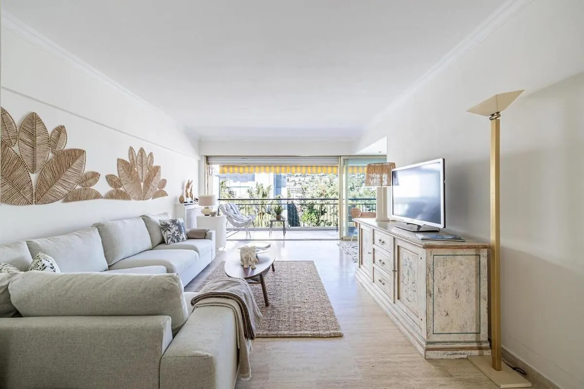 Palm Beach, Sea View Apartment, 100M From Beaches Cannes